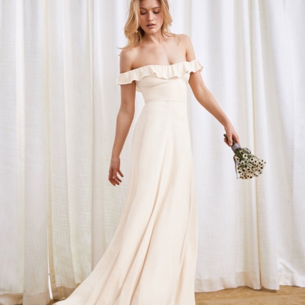 Reformation Verbena wedding gown dress